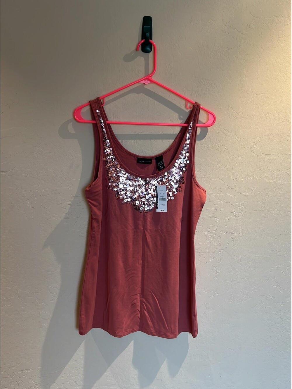 Sequin Tank Top